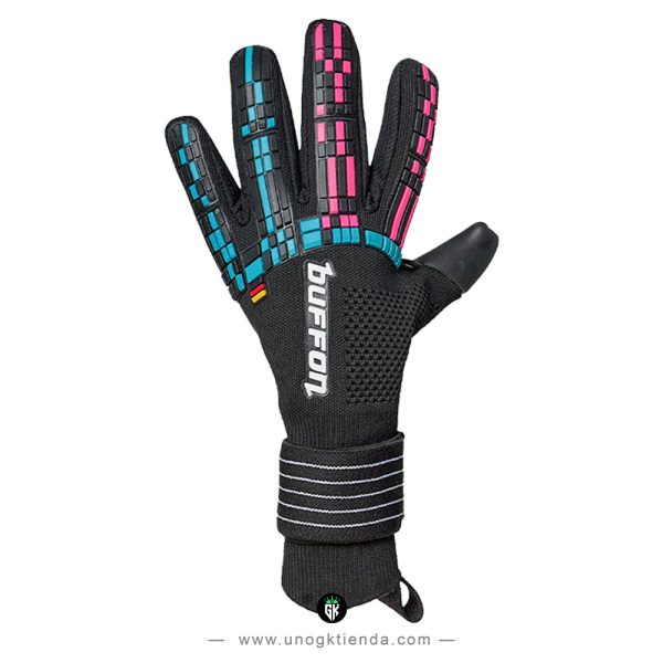 Guante Pixel Pro Celeste / Fucsia
