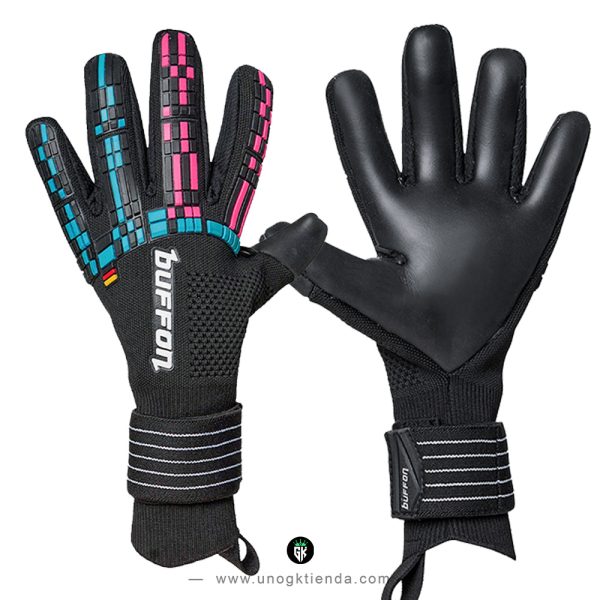 Guante Pixel Pro Celeste / Fucsia