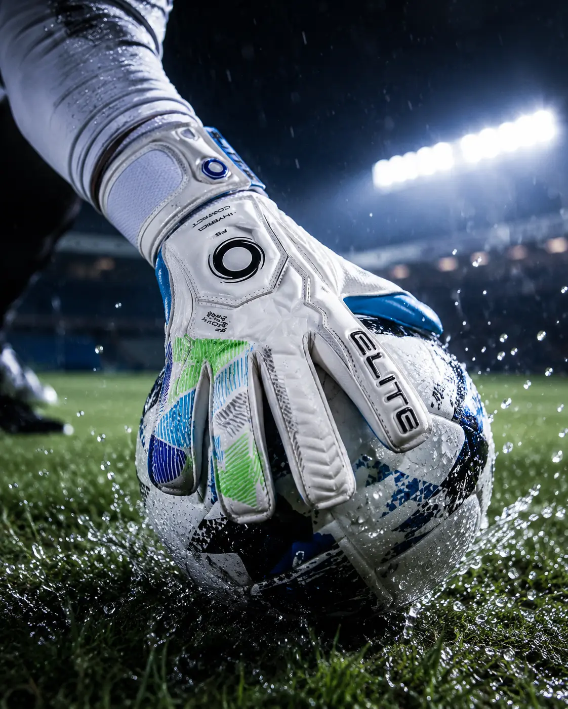 Guantes para jugar en cancha mojada